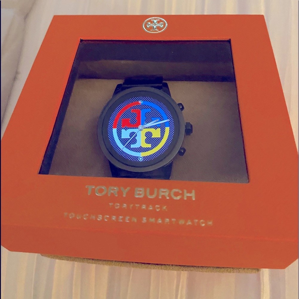 Tory Burch black ceramic smart watch!!⌚️SALE!!